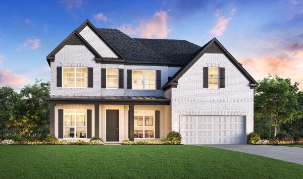 Antoinette Classic Home Design Rendering