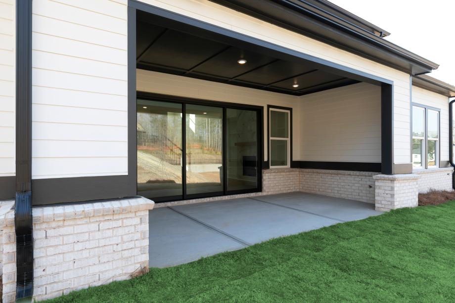 Private outdoor living space