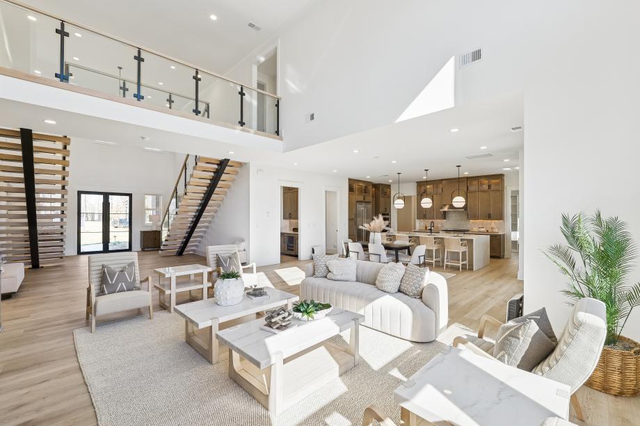 Two-story great room