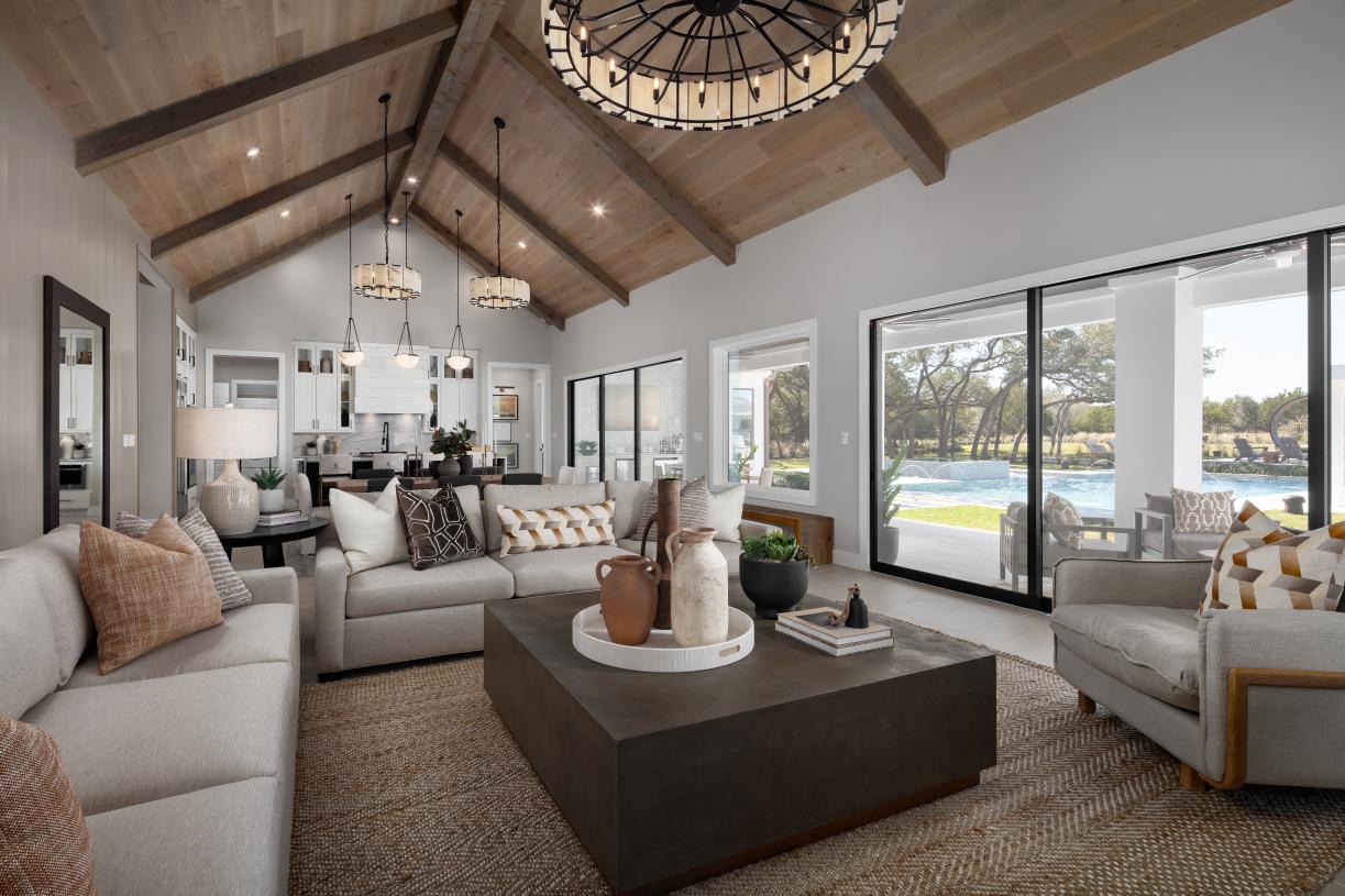 Spacious, open-concept home designs