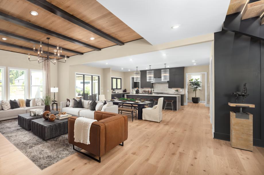 Elegant interiors with rich, refined design finishes