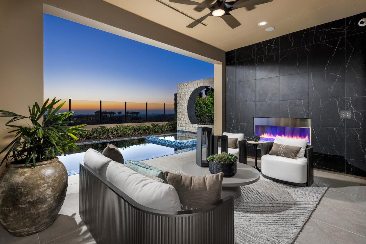 Beautiful outdoor living space