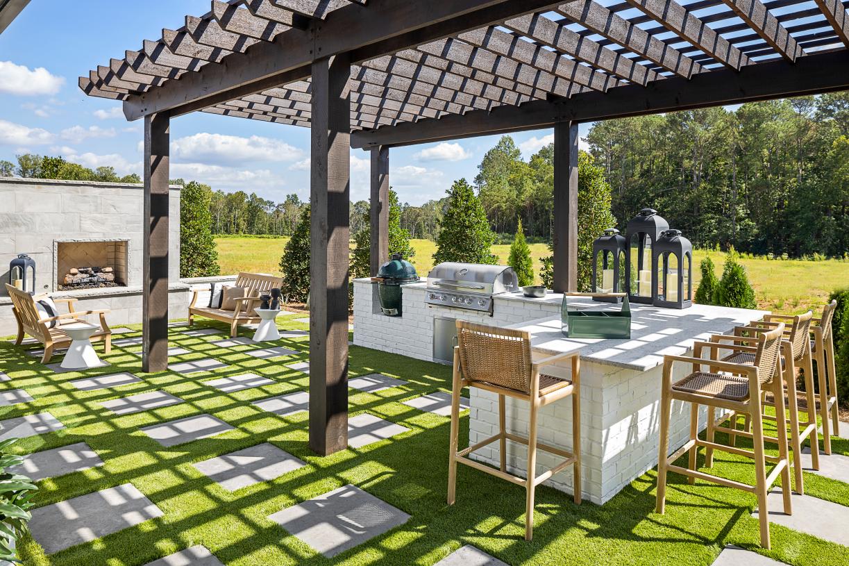 Outdoor living spaces perfect for entertaining or spending time with family