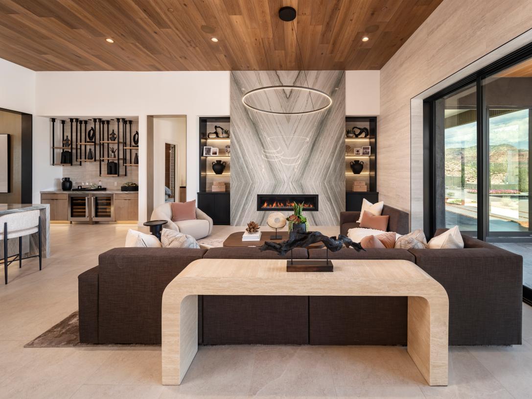 Impressive great rooms with open layouts provide versatility for hosting and entertaining