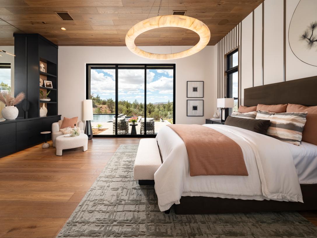 Expansive primary bedrooms with luxurious finishes