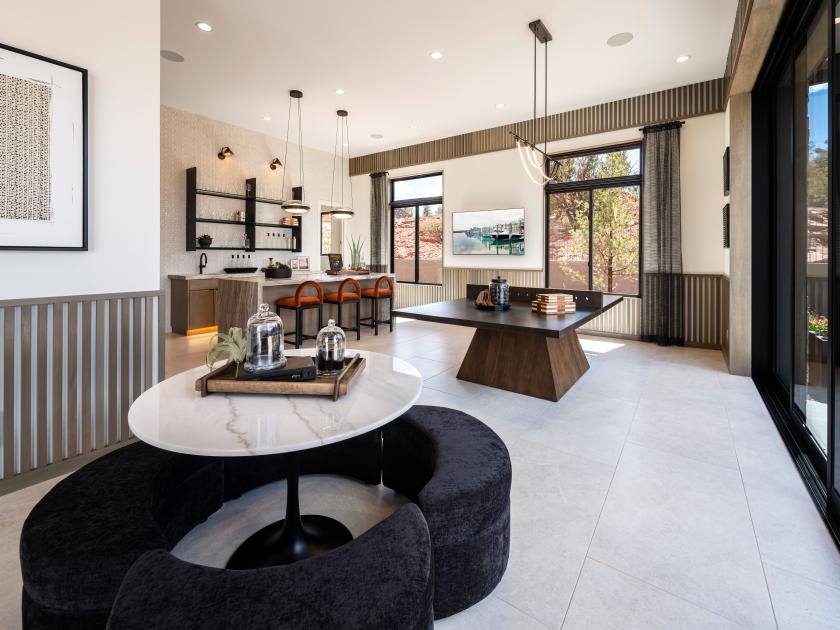 Bonus room complete with a bar and direct patio access