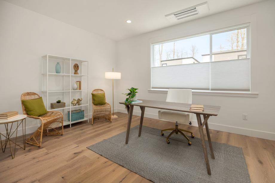 Large flex room on main living level could be an office or a bedroom