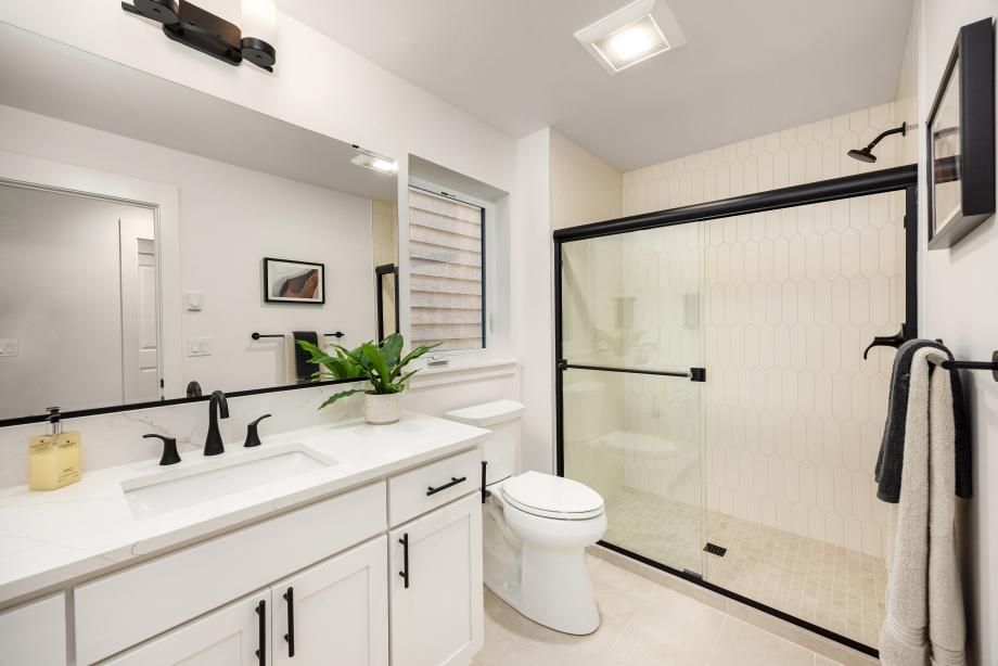 Secondary bathroom