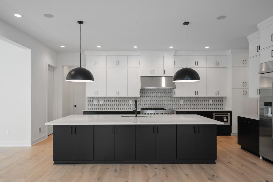 Spacious dining room
