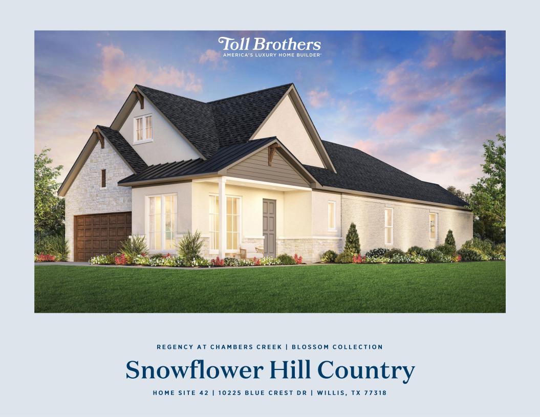 Snowflower Model Home Design in Regency at Chambers Creek