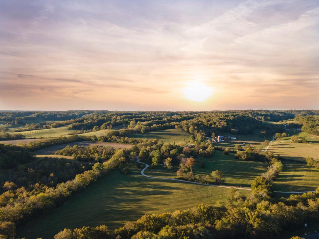 Natural beauty abounds in the surrounding landscapes