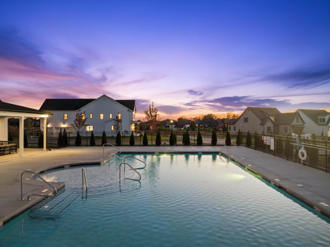 Access to a pool and pool house to cool off and relax