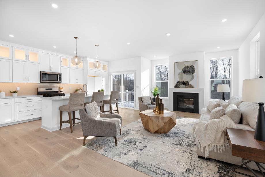 Spacious and inviting great room