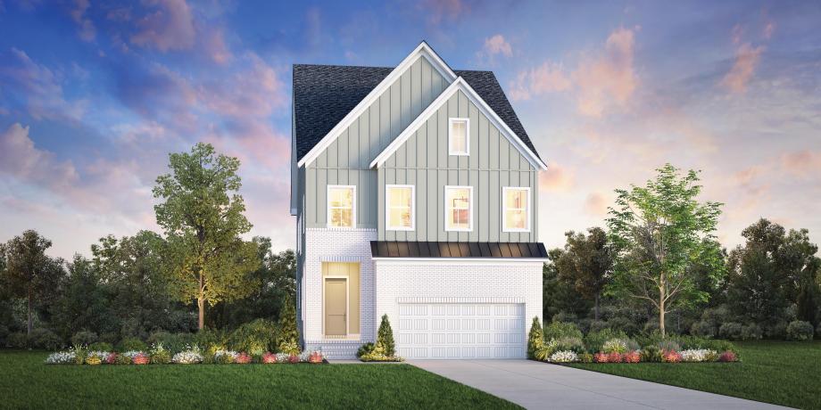 Tearose with Basement Farmhouse