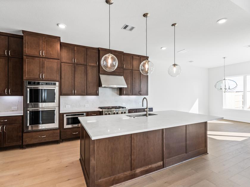 Kitchen with ample storage