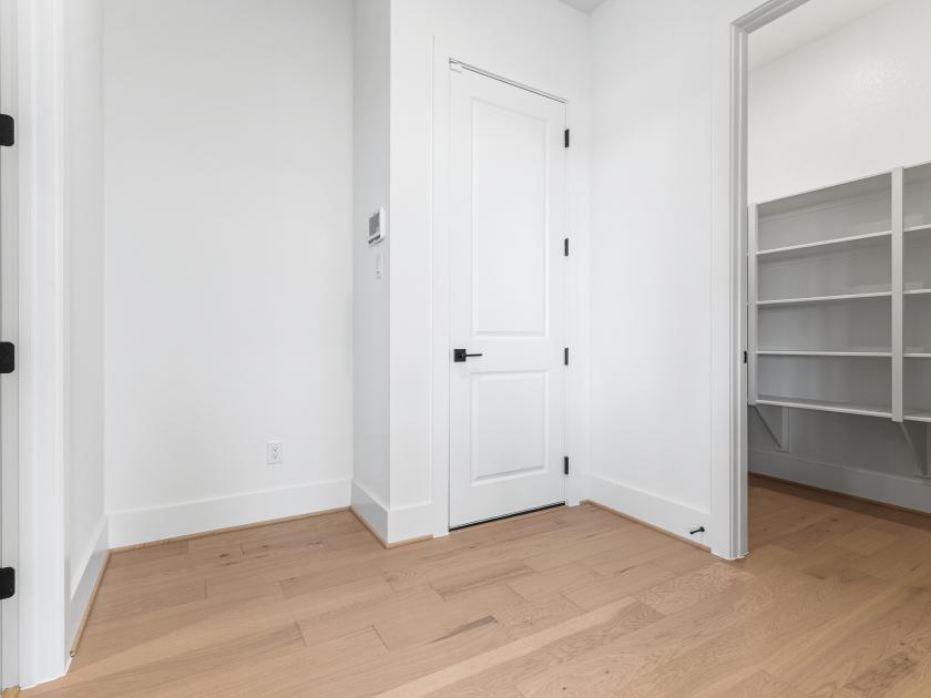 Mudroom off the garage