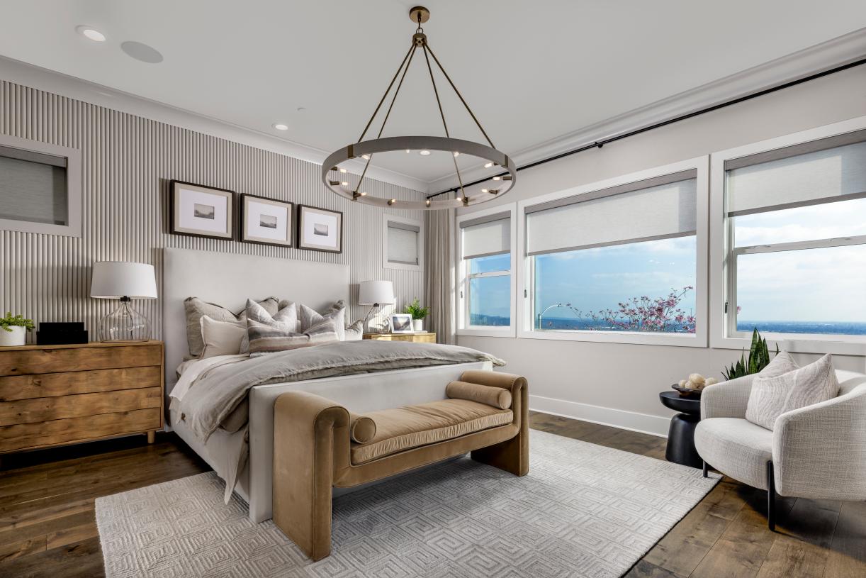 Beautiful primary bedroom