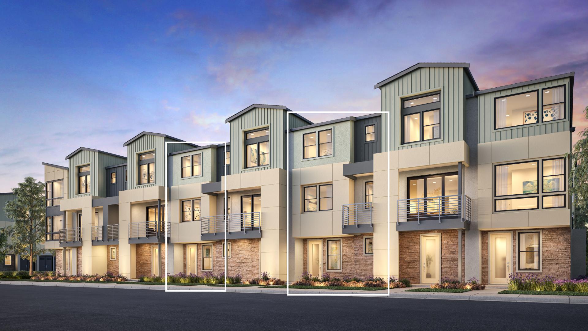 Sana Contemporary Quick Move-In Home at 658 South Main St in Toll