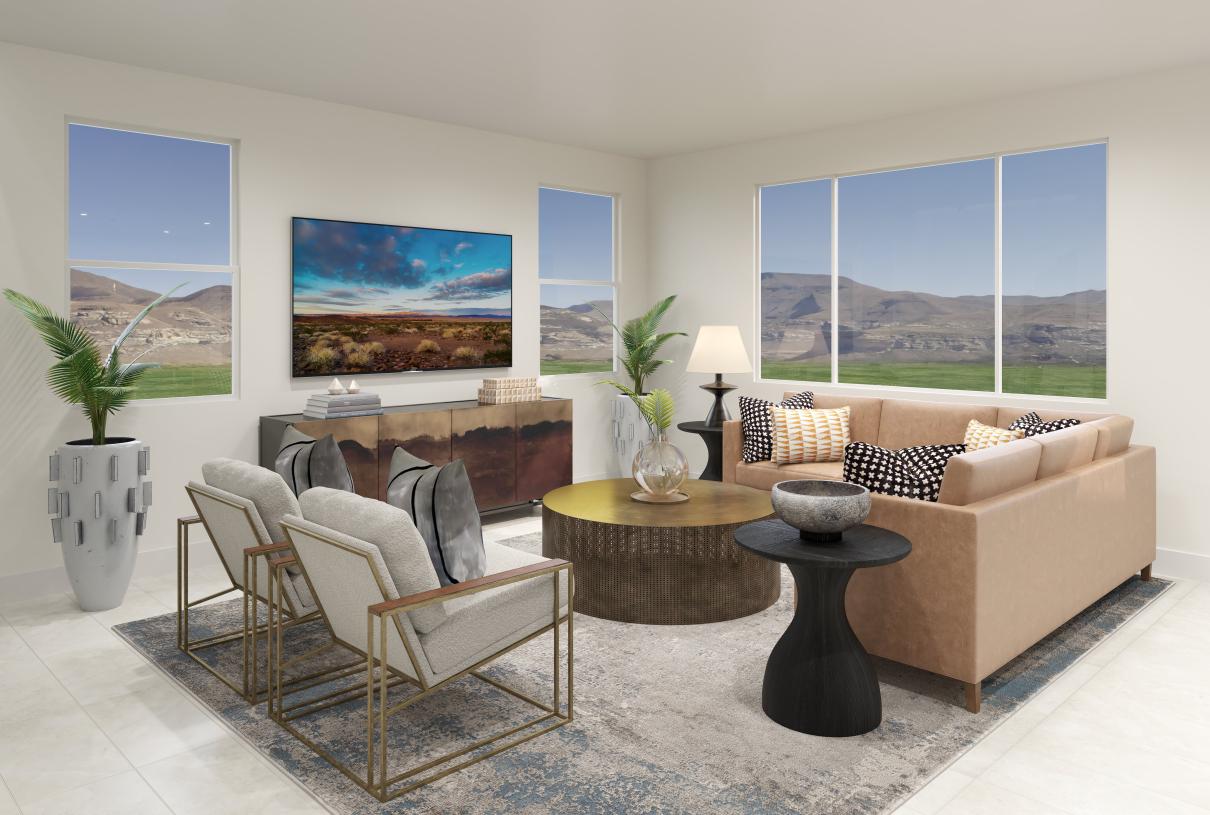 Spacious great room perfect for relaxation or entertainment
