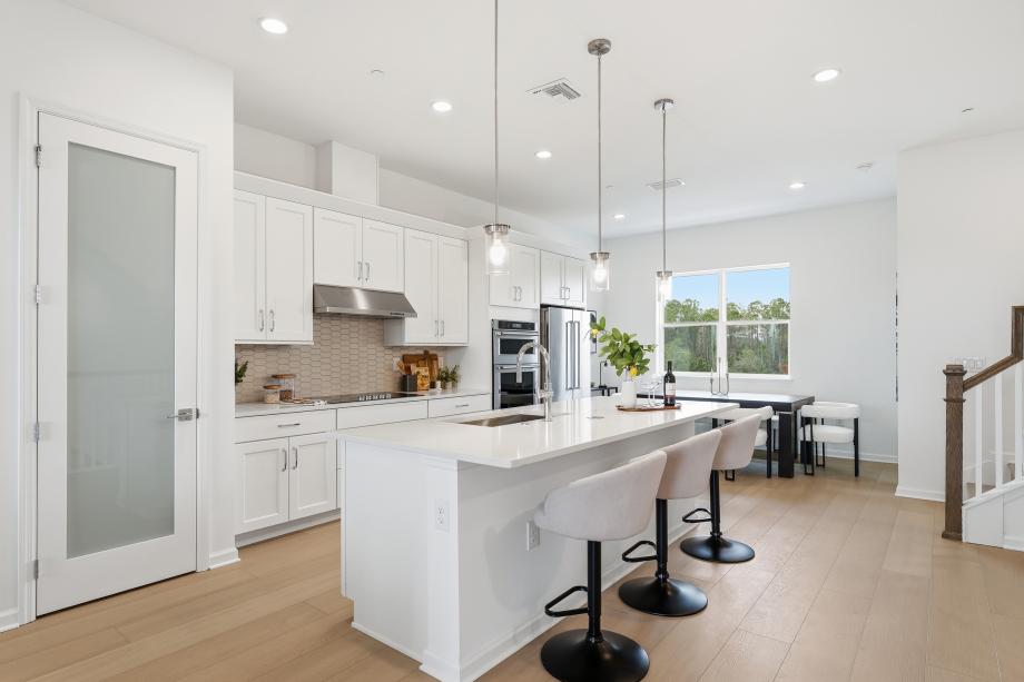 Where form meets function beautifully in this kitchen space