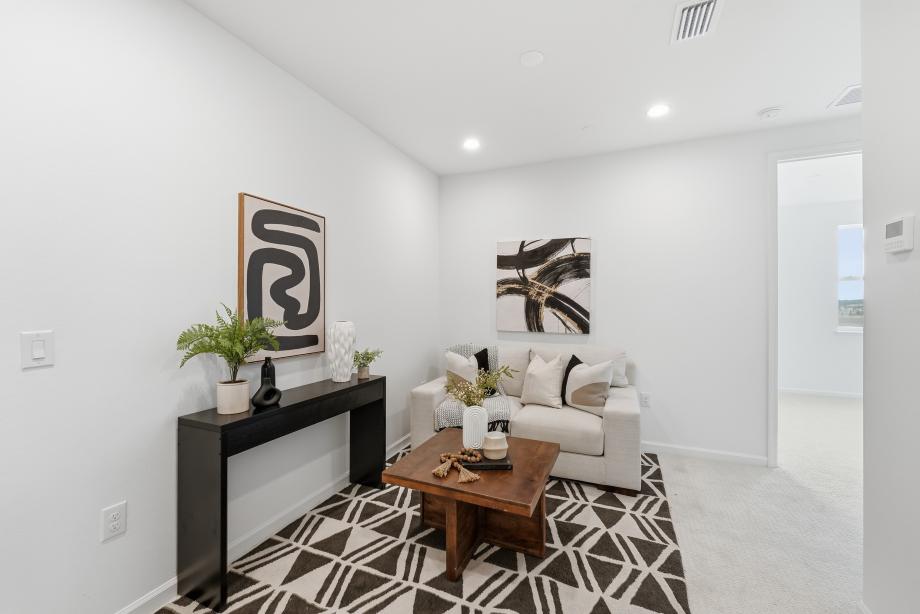 This flex space can serve as a library, sitting room, or private retreat tailored to your lifestyle