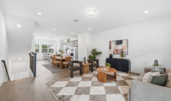 Experience the ultimate in luxury living with this seamless indoor-outdoor great room