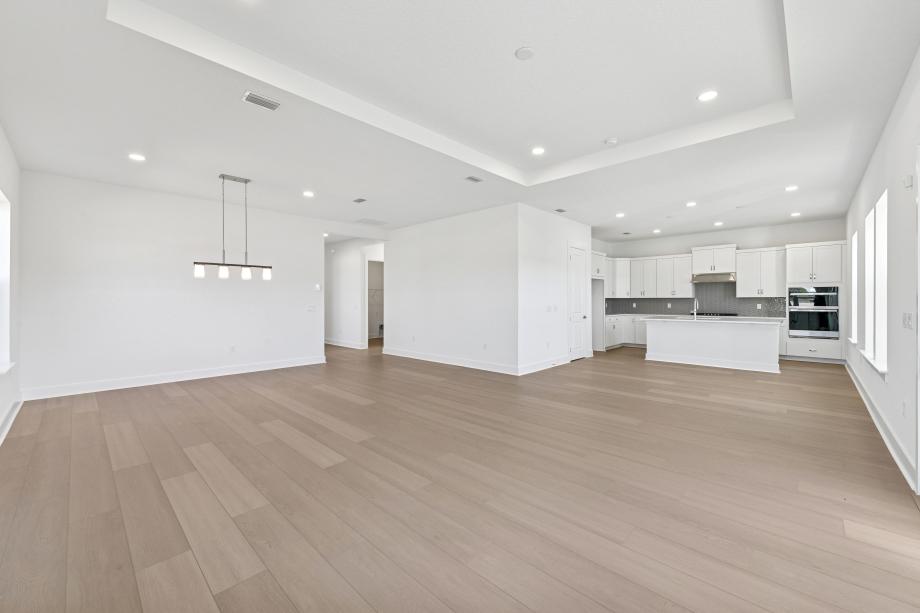 Open-concept floor plan ideal for indoor-outdoor living