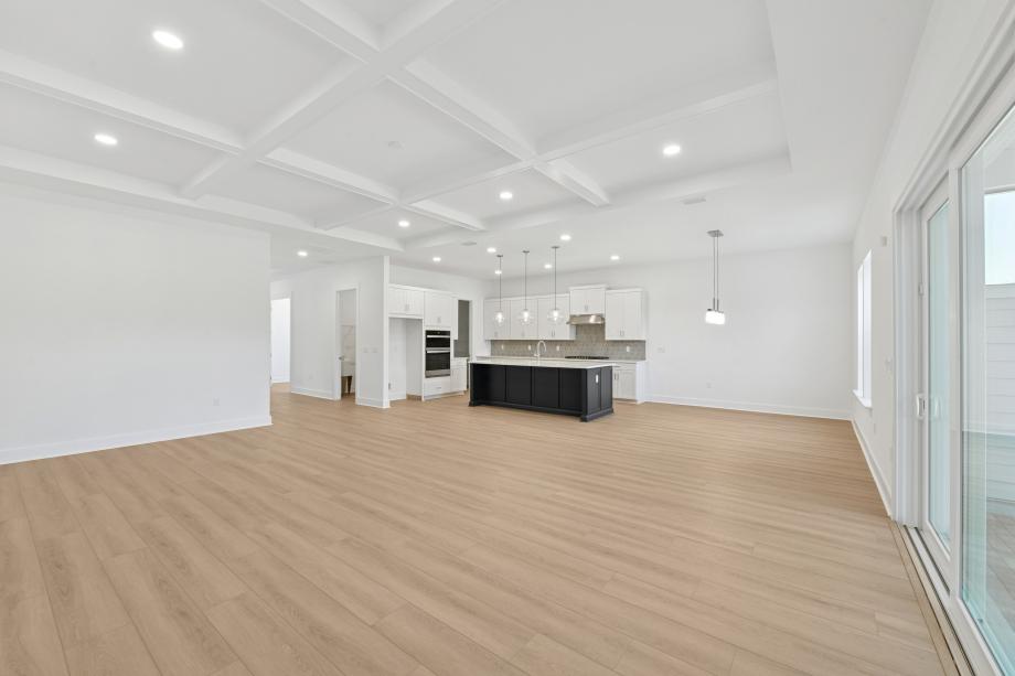 Spacious great room ideal for entertaining