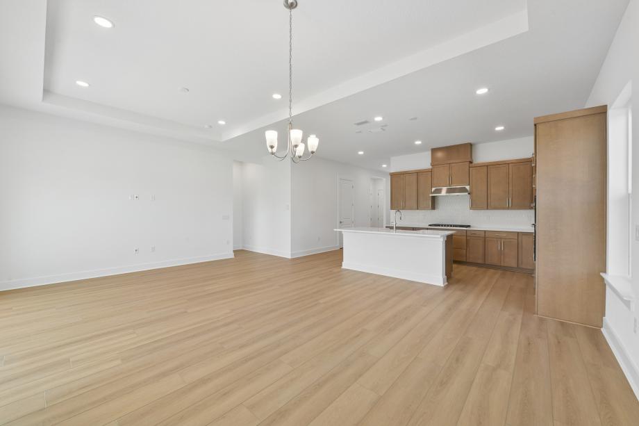 Casual dining area adjacent to kitchen and great room