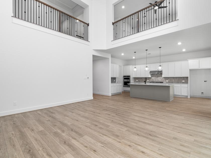 Open-concept living ideal for entertaining