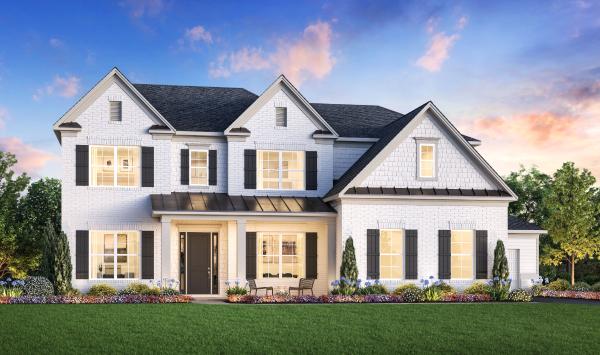 Peterson Traditional Home Design Rendering