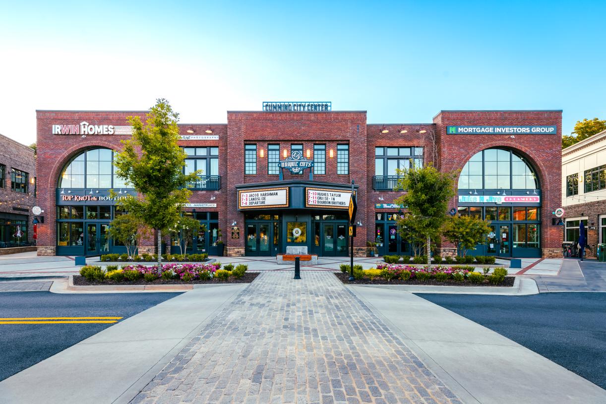 Spend the day shopping at Cumming City Center