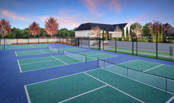 Pickleball courts