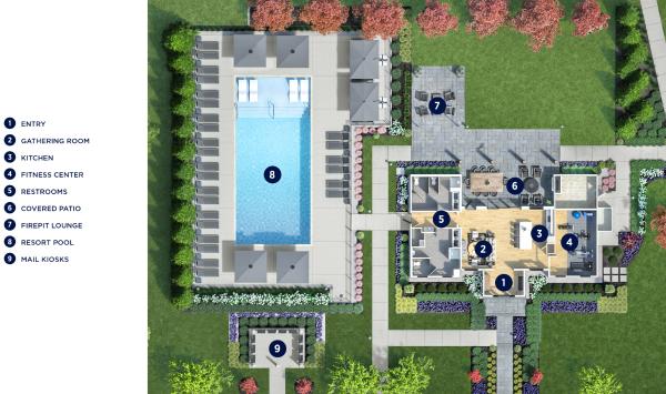 Resort-style amenities
