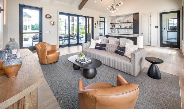 Enjoy time with neighbors in the gathering room and kitchen