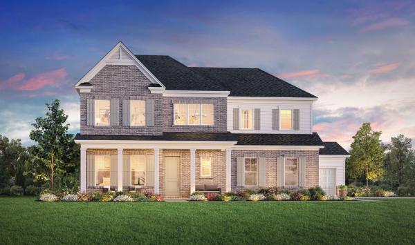 Hillstone French Country Home Design Rendering