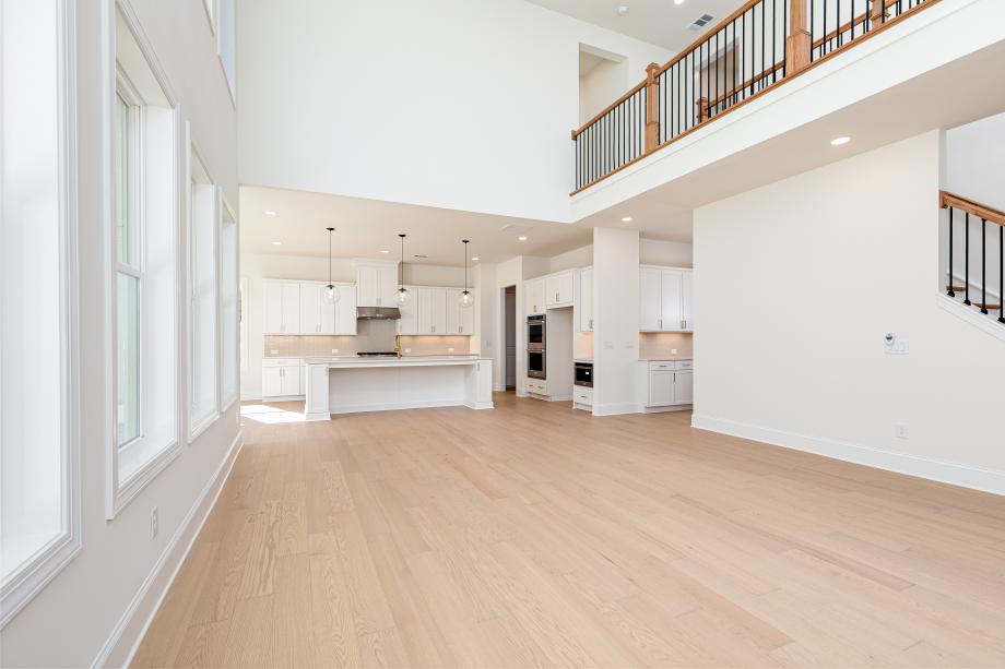 Expansive two-story great room