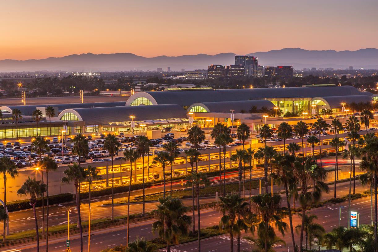 Nearby John Wayne Airport for easy travel