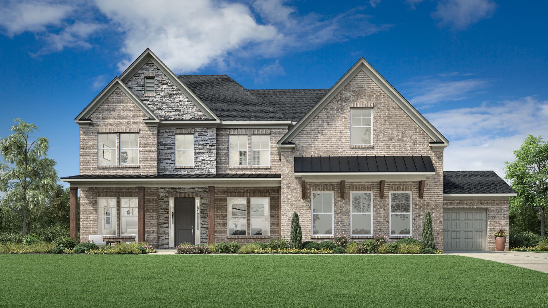 Rosalynn Model Home Design in Ledgestone by Toll Brothers