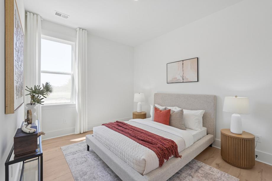 Sizable secondary bedroom