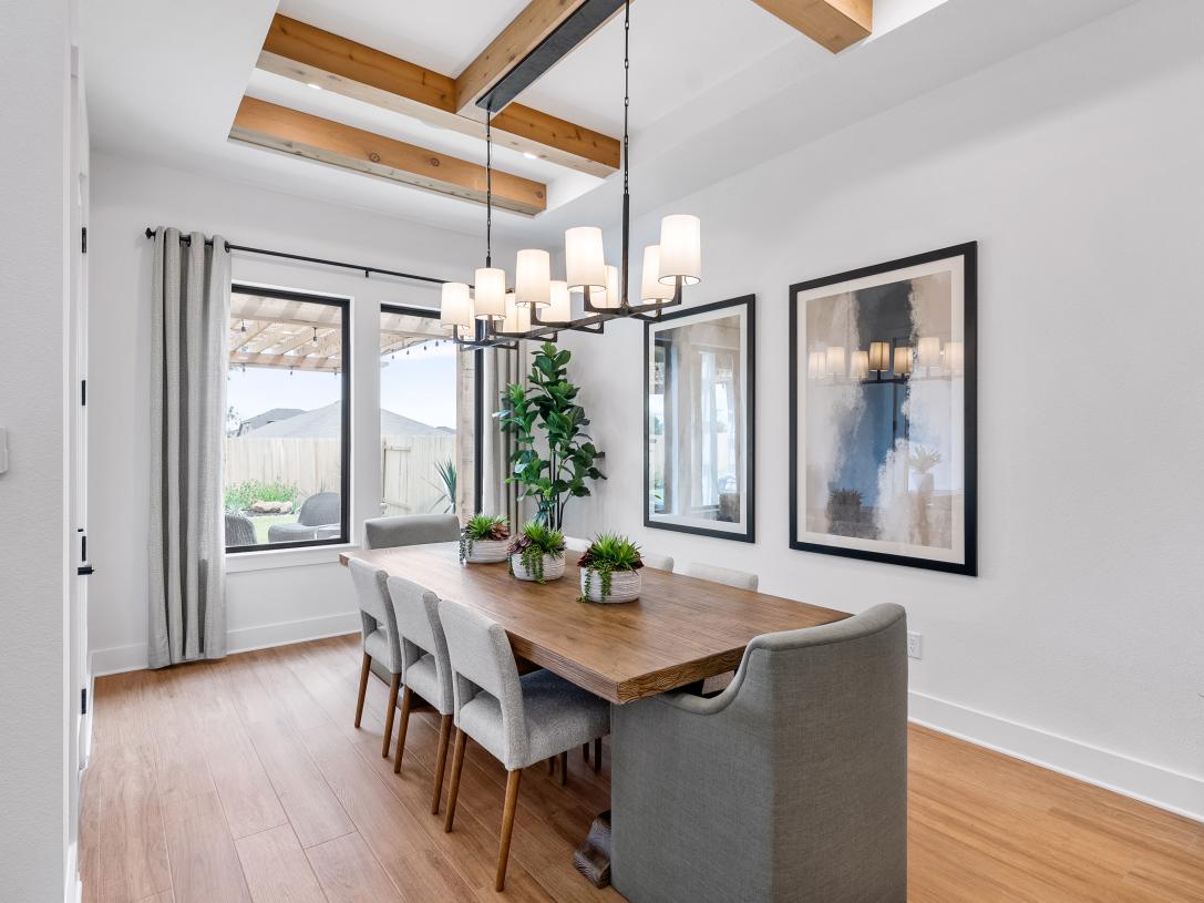 Casual dining spaces designed for entertaining