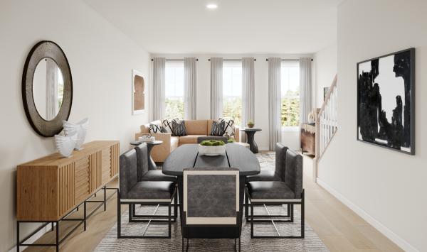 Exceptional open concept living