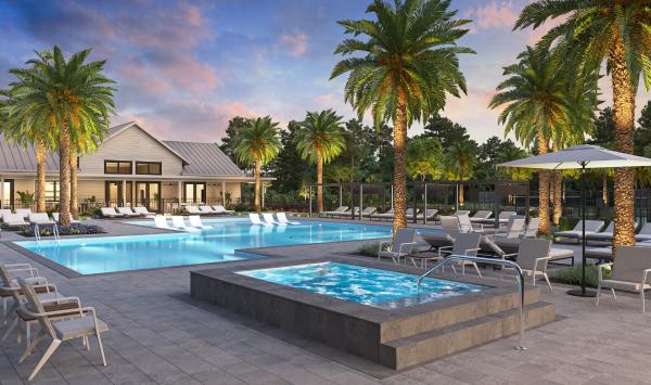 Access to private amenity communities, as well as master plan amenities