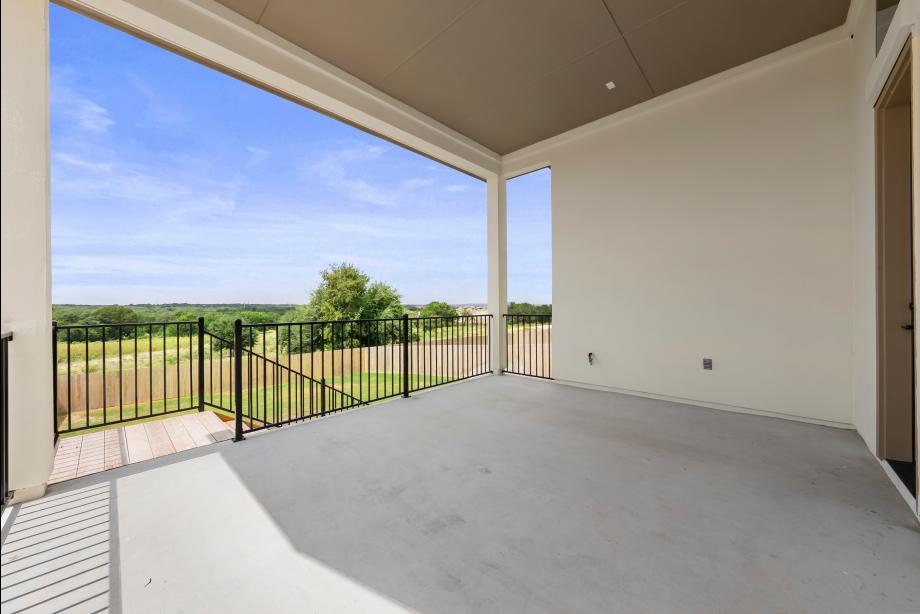 Covered patio