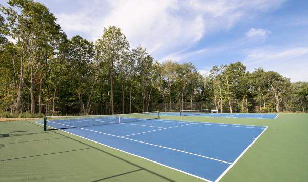 Variety of sport courts available to homeowners