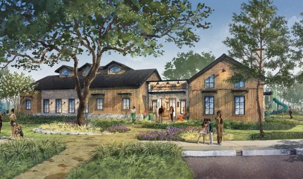 Kresston's brand-new welcome center, The Boothouse