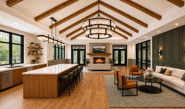 Luxurious clubhouse