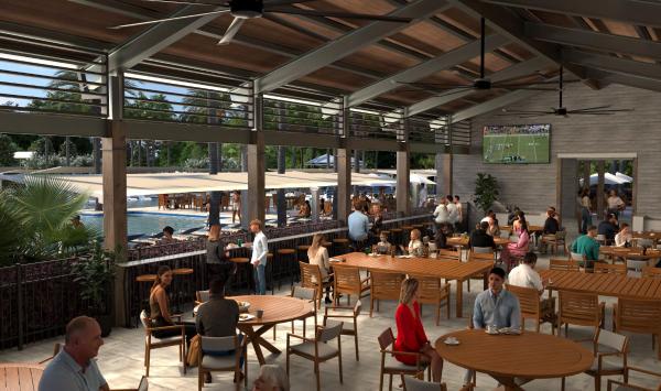 Outdoor gathering spaces