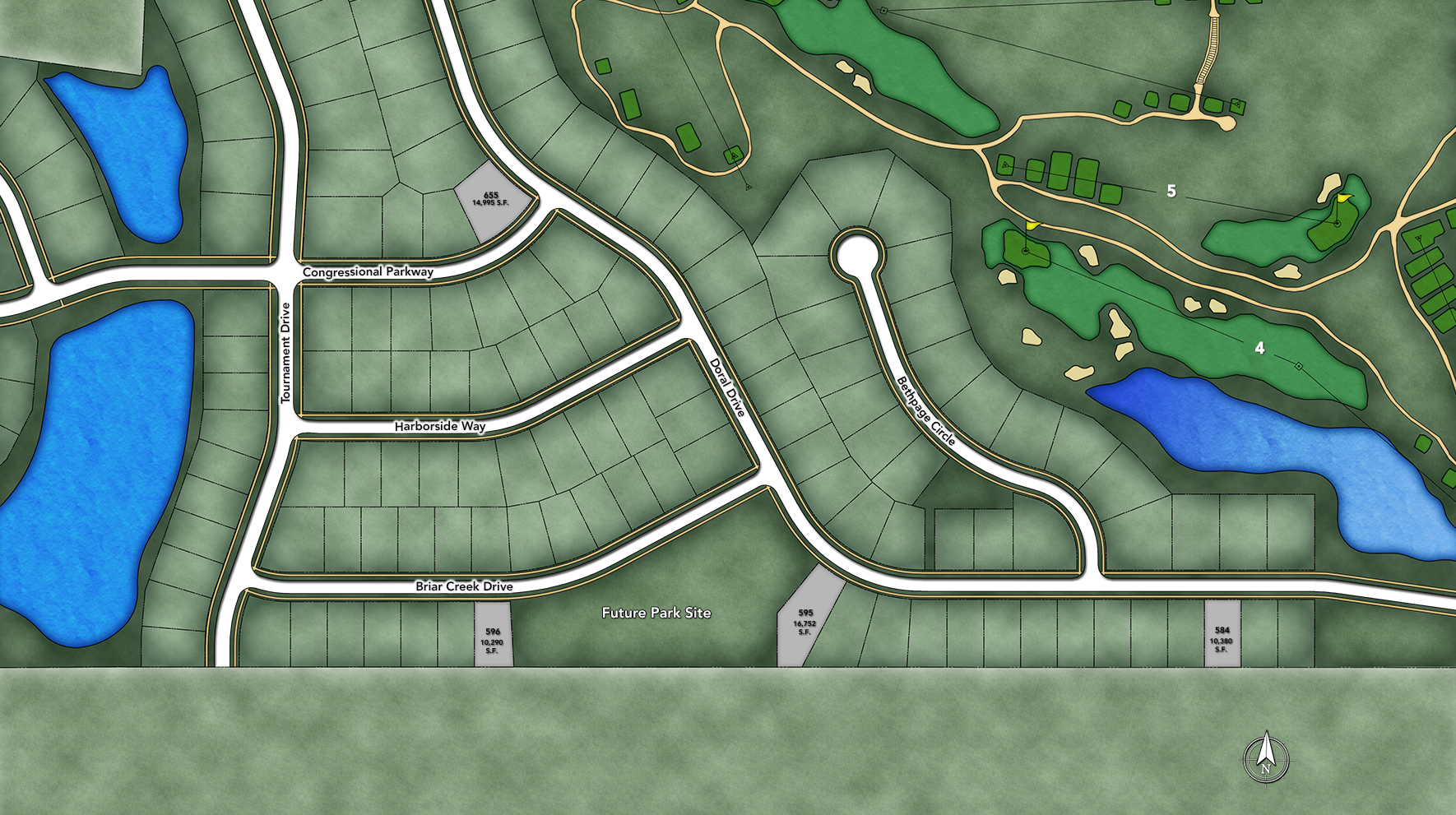 Bowes Creek Country Club Site Plan II