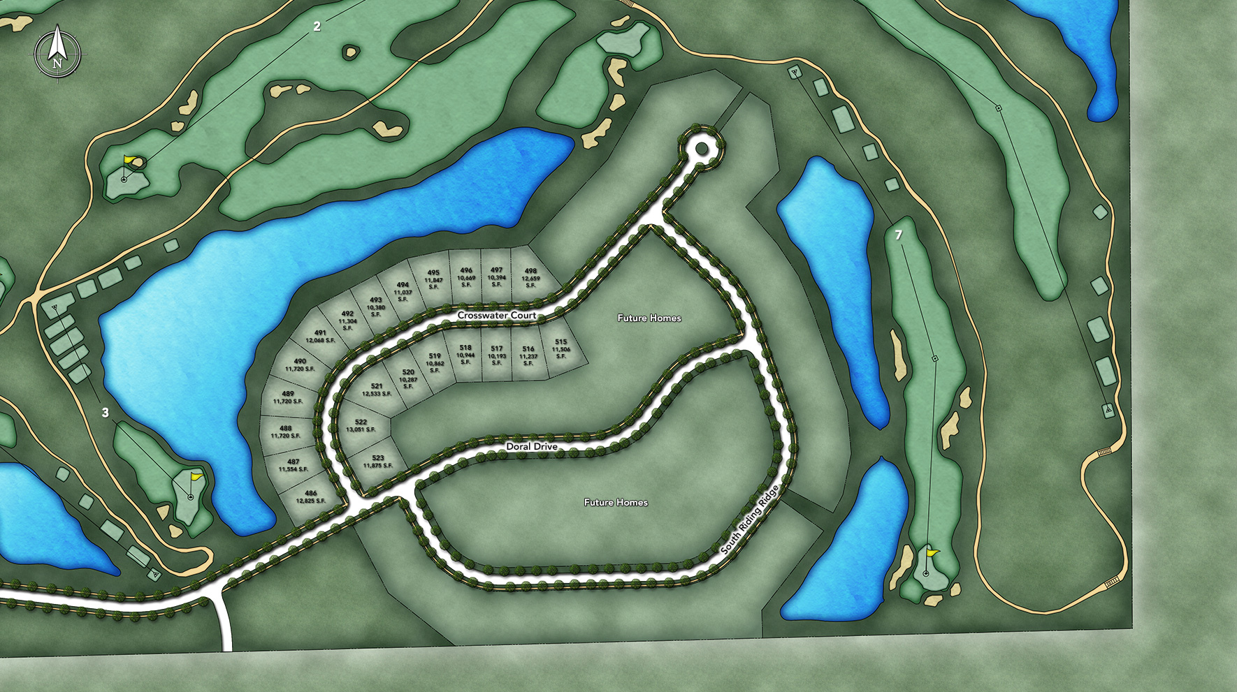 Bowes Creek Country Club Site Plan I